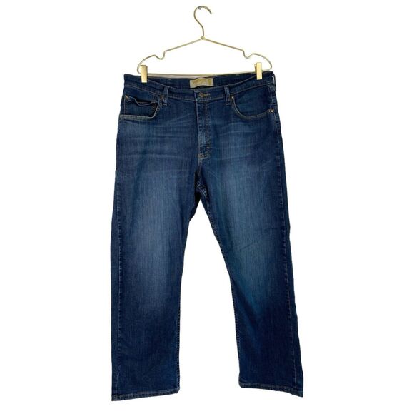 Wrangler Mens 36x29 Relaxed Fit Straight Leg‎ Denim Jeans Blue - Picture 1 of 6